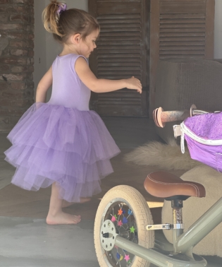 La Robe Tutu 2/4ans - Violet