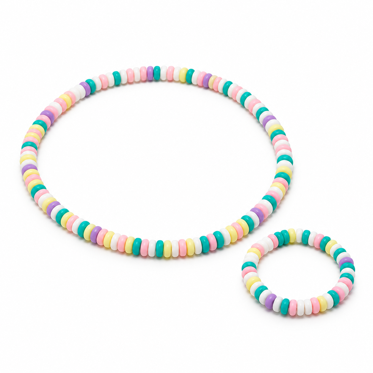 SET COLLIER BRACELET BONBON