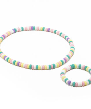 SET COLLIER PERLES MULTICOLORES CO-BON04 RATATAM KIDS