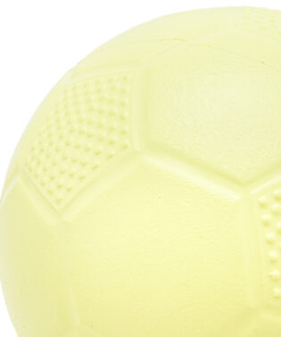 BALLON DE FOOT 18 CM JAUNE RATATAM KIDS FB-015