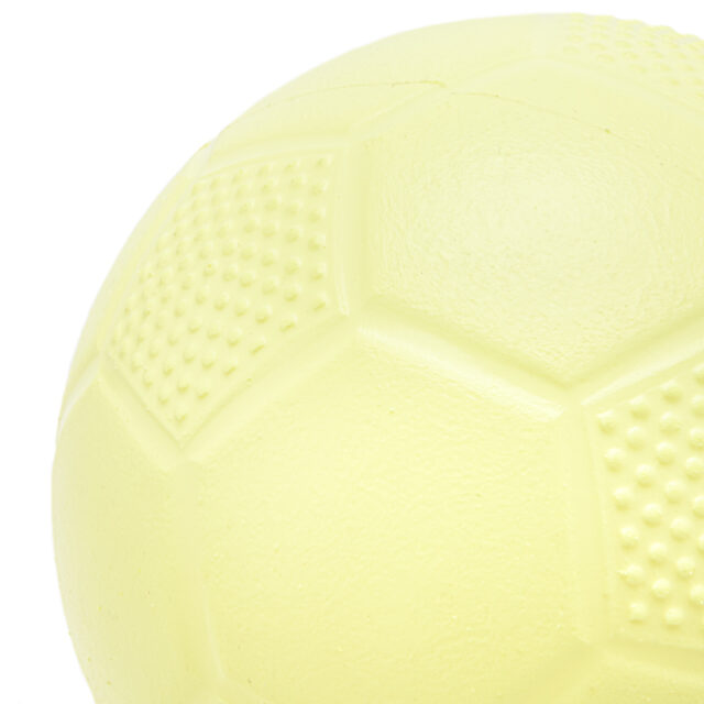 BALLON DE FOOT 18 CM JAUNE RATATAM KIDS FB-015