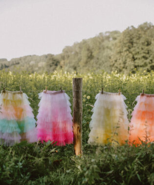 JF-S020 JUPE FROUFROU ROSE RATATAM KIDS