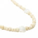 LT-BCR05 CHAINE DE TELEPHONE BOIS PERLES FANTAISIES COQUILLAGE FAIT MAIN CREME RATATAM KIDS