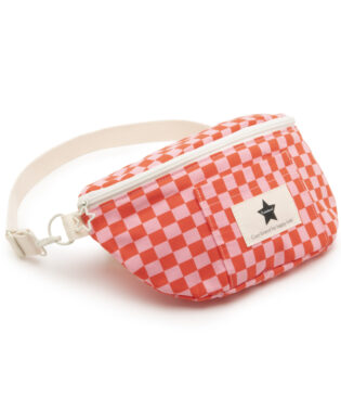 BANANE DAMIER ROSE ET ROUGE BN-A035 RATATAM KIDS