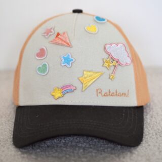 CQ-S133 CASQUETTE SCRANCHY PASTELS RATATAM KIDS