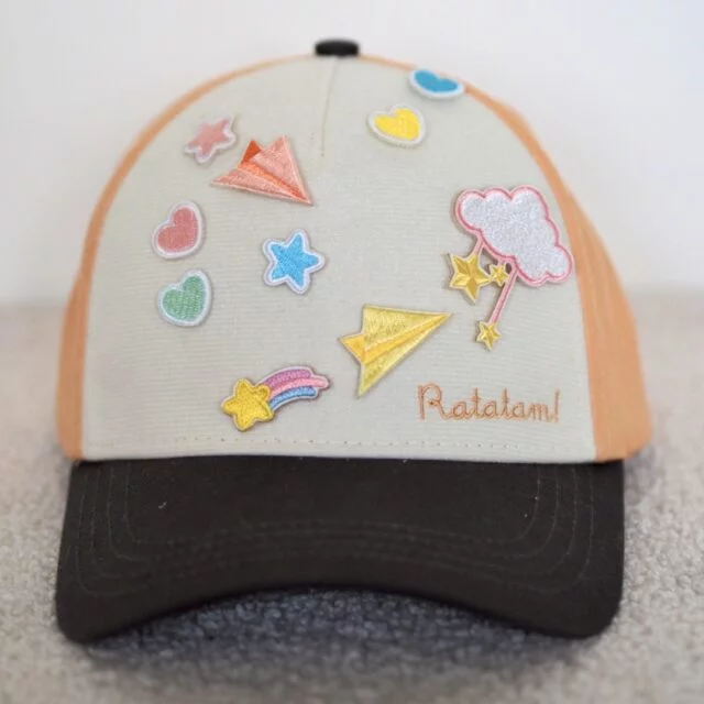 CQ-S133 CASQUETTE SCRANCHY PASTELS RATATAM KIDS