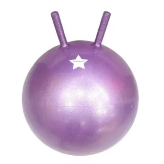 BALLON SAUTEUR A PAILLETTES VIOLET RATATAM KIDS