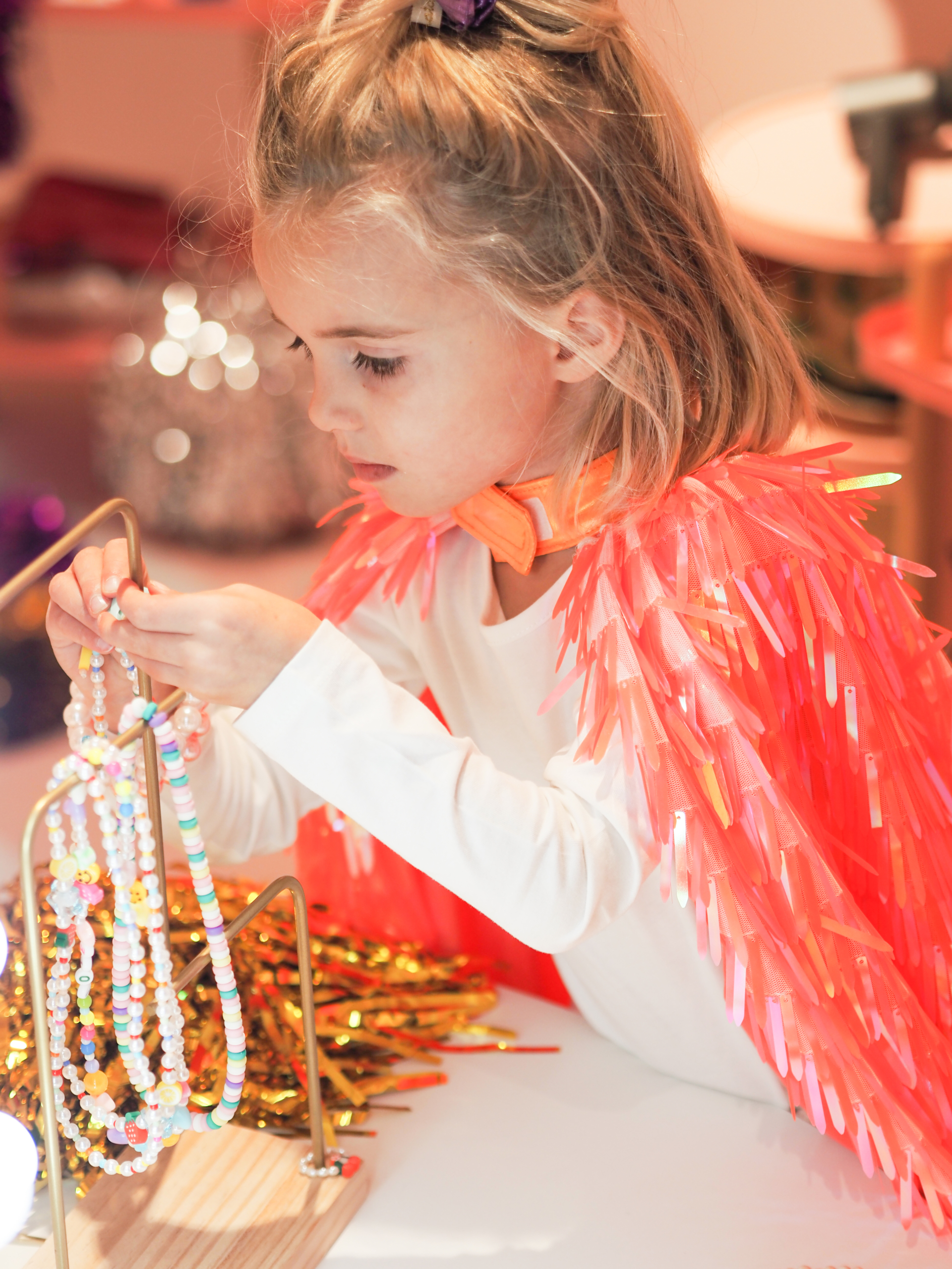 CAPE HOLOGRPAHIQUE CORAIL DEGUISEMENT ENFANTS RATATAM