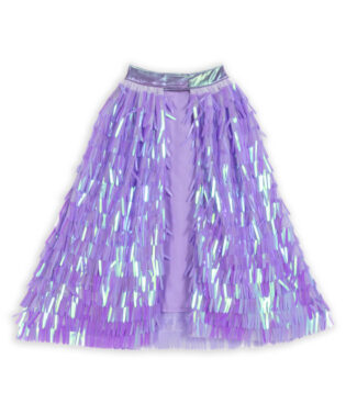 CAPE A FRANGES HOLOGRAPHIQUE VIOLET RATATAM KIDS CH-D020