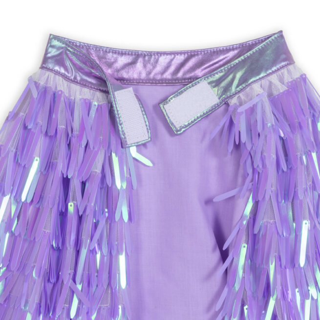 CAPE A FRANGES HOLOGRAPHIQUE VIOLET RATATAM KIDS CH-D020