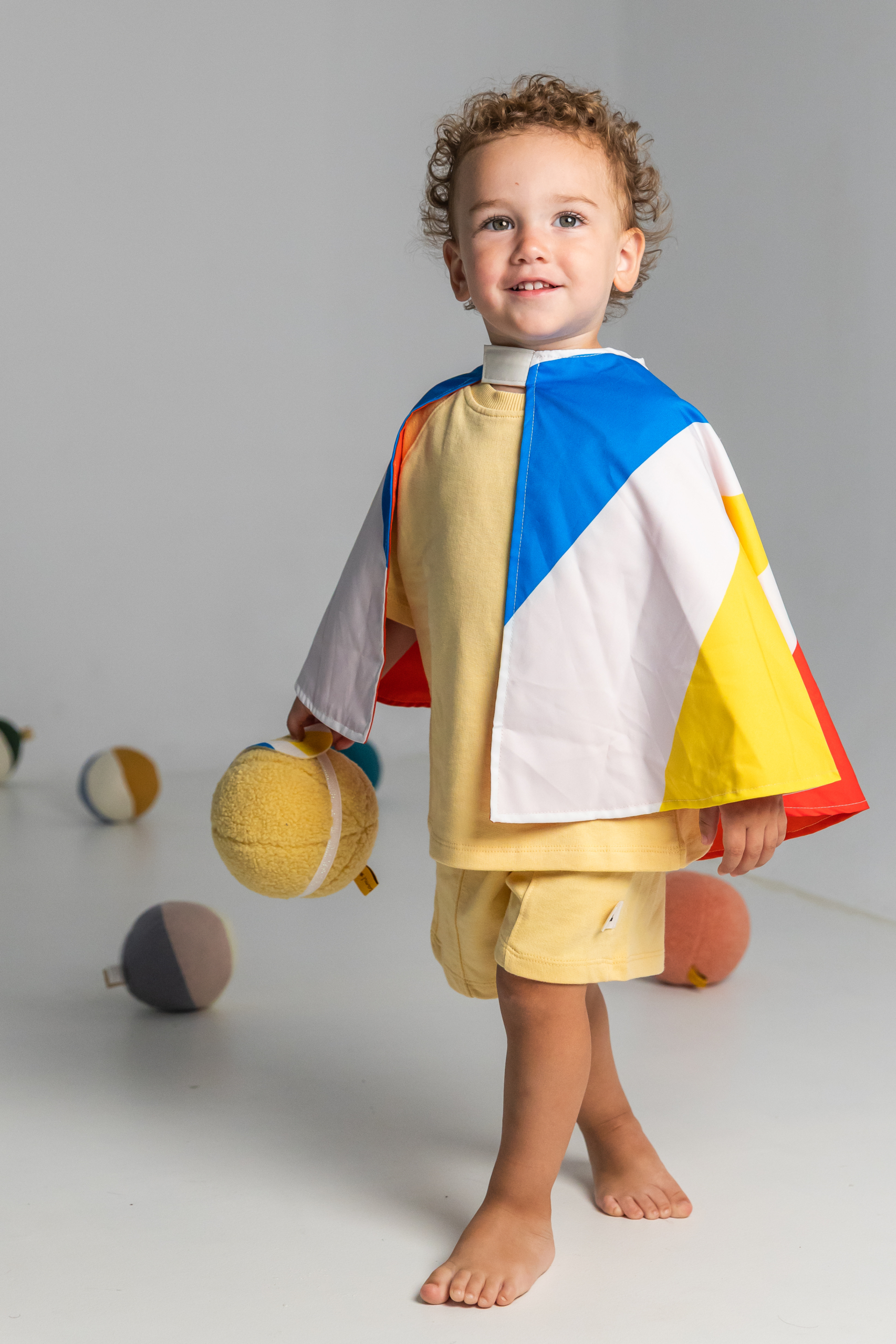 BABY SET SUPER HERO ROUGE POUR ENFANT DEGUISEMENT HERO RATATAM