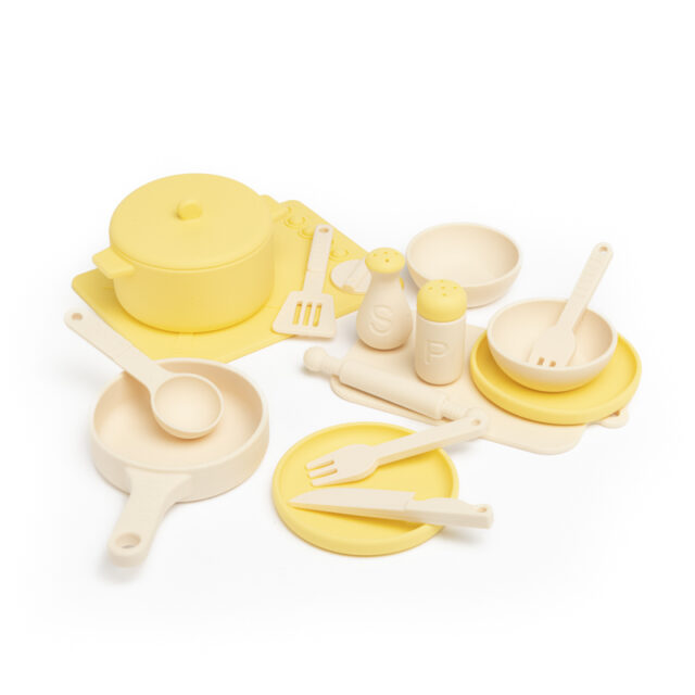 SET DE DINETTE JAUNE RATATAM KIDS