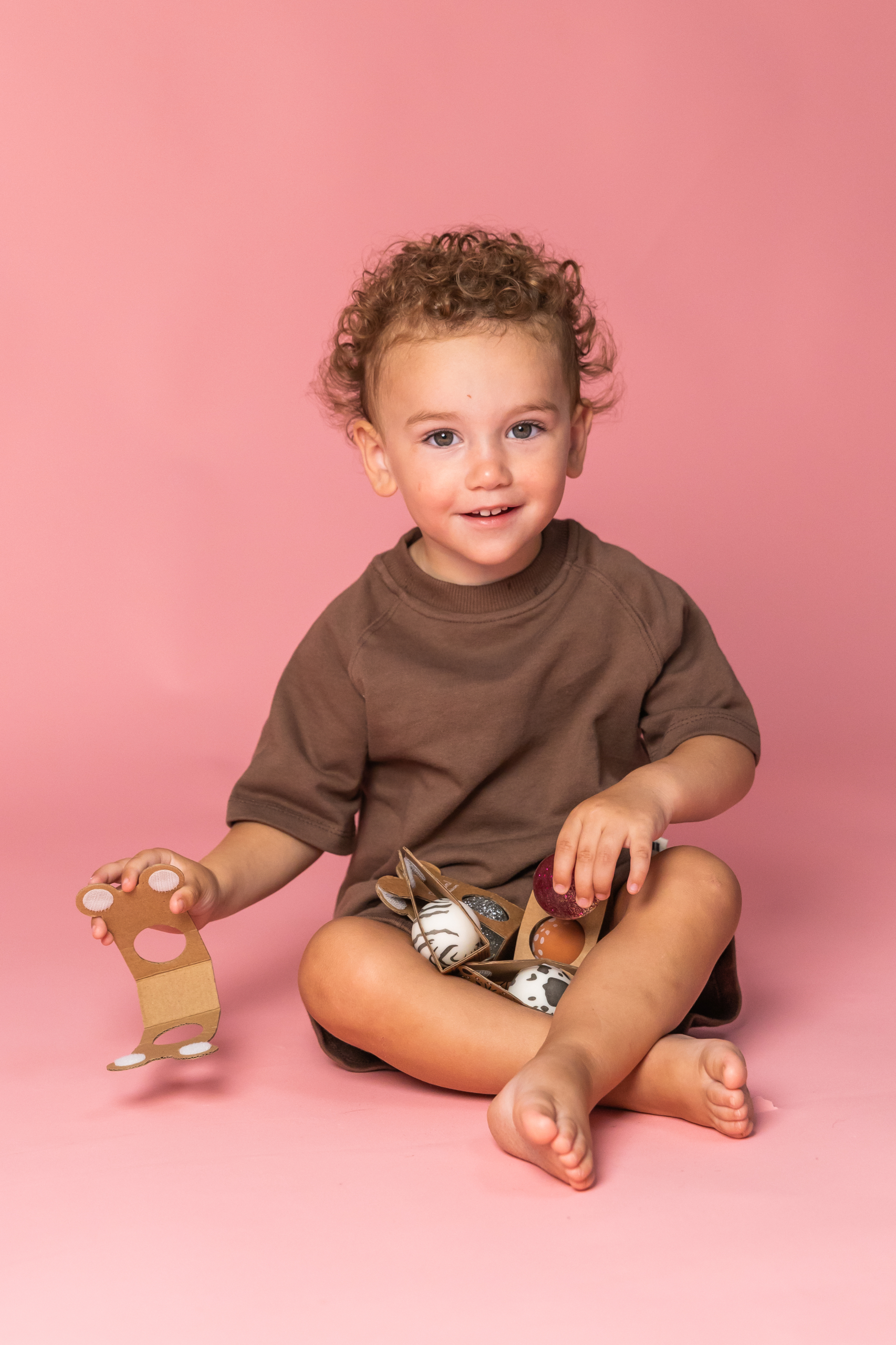 BALLES REBONDISSANTES ANIMAUX ENFANTS JOUETS