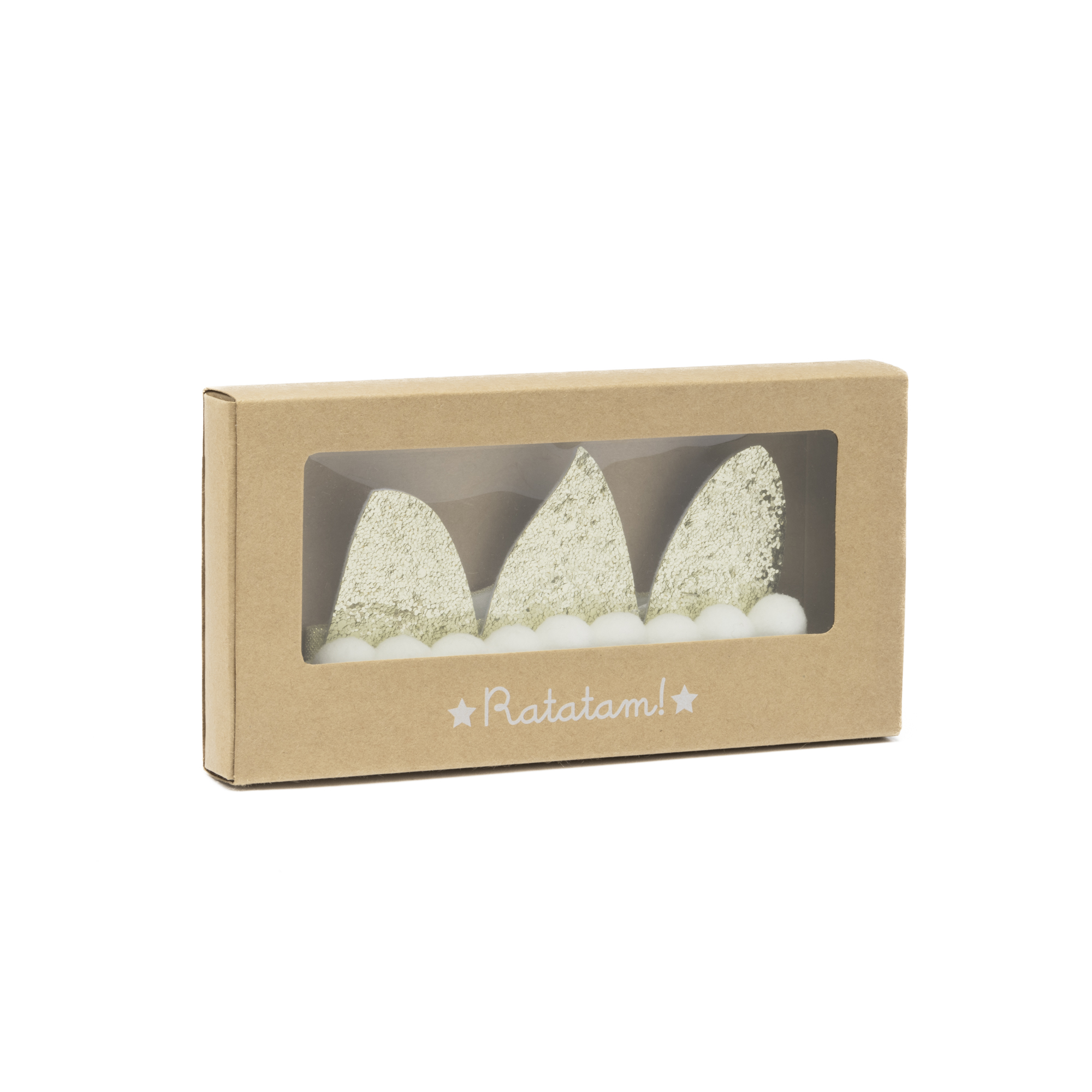 CE076-COURONNE-ELASTIQUE-OR-3 COURONNE ELASTIQUE OR POUR ENFANTS CE076 RATATAM KIDS