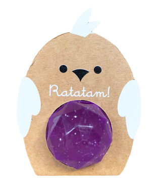 BALLE REBONDISSANTE OISEAU VIOLETTE RATATAM BRD-034