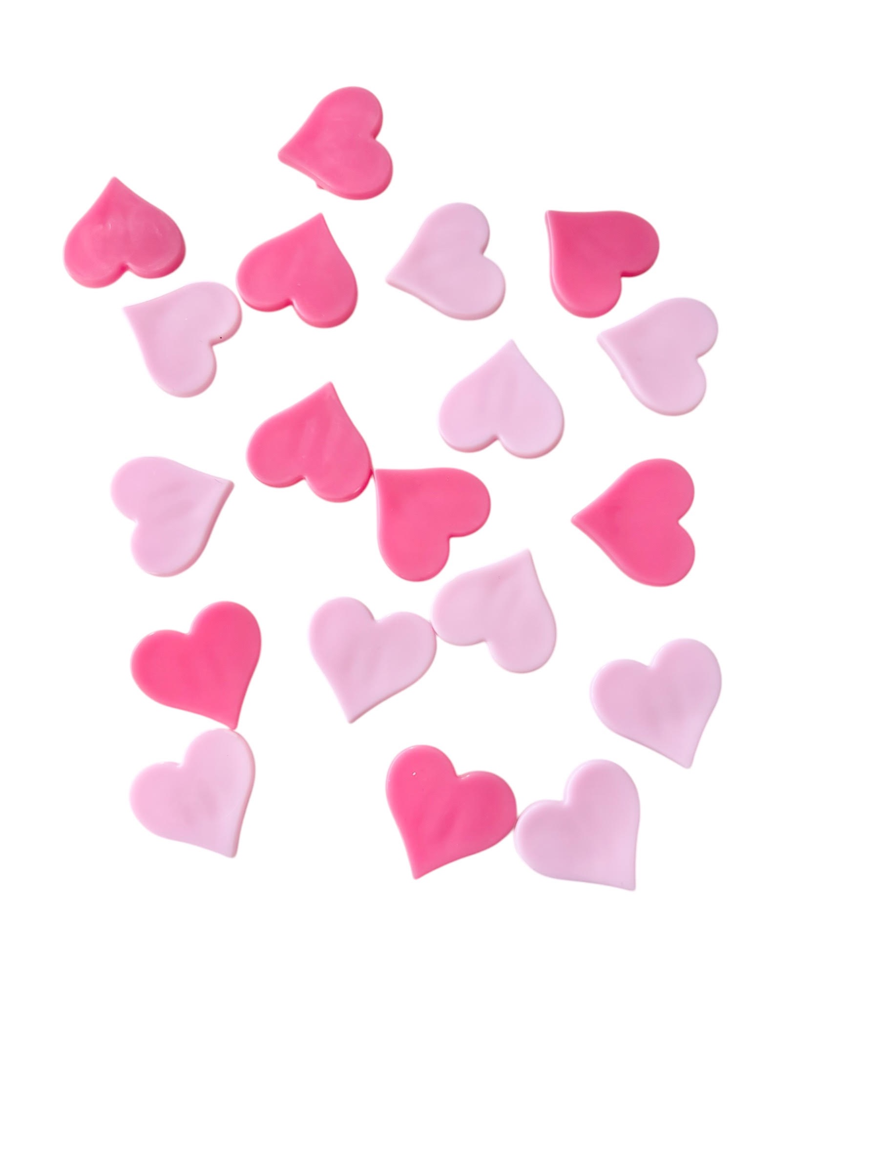 BS-A050 ACCESSOIRE VELO A CLIPSER PETITS COEURS ROSE ET FUSHIA