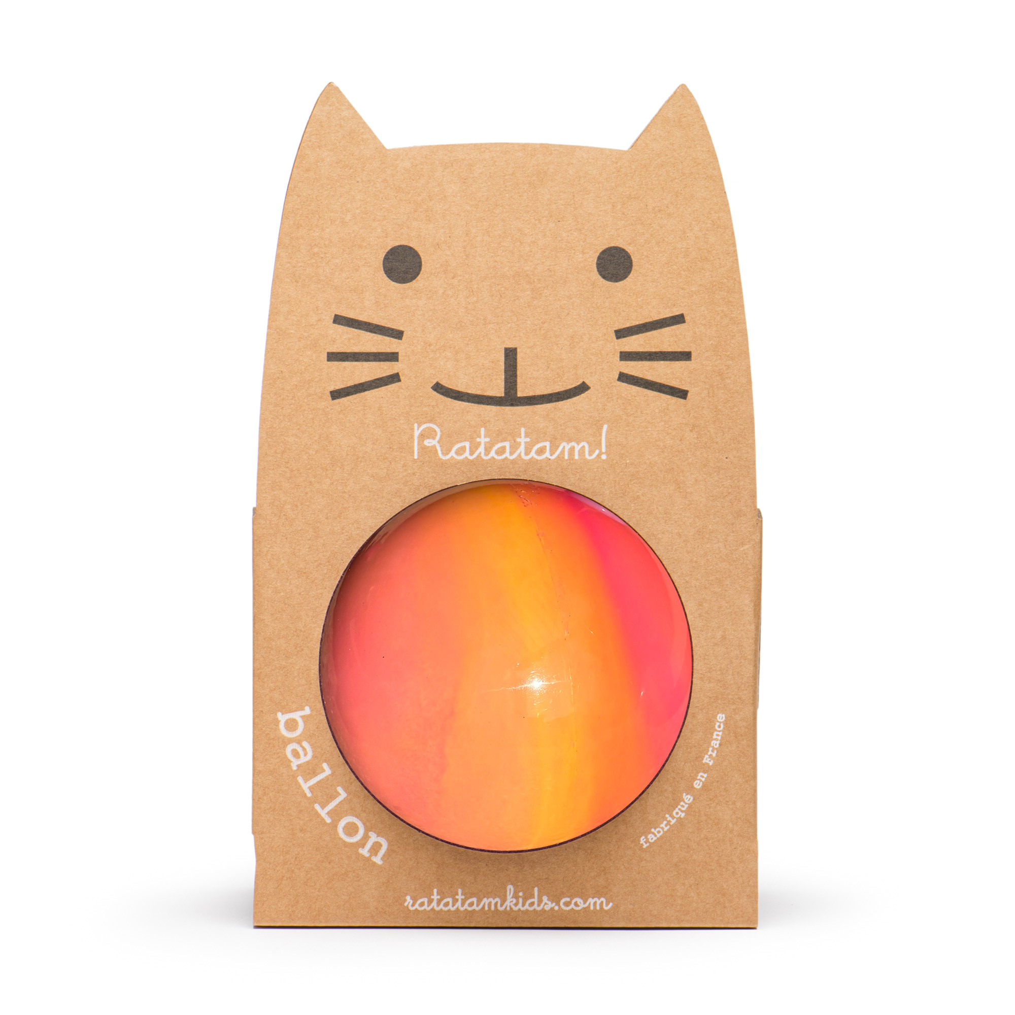 BALLON GUM 15CM ROSE & ORANGE