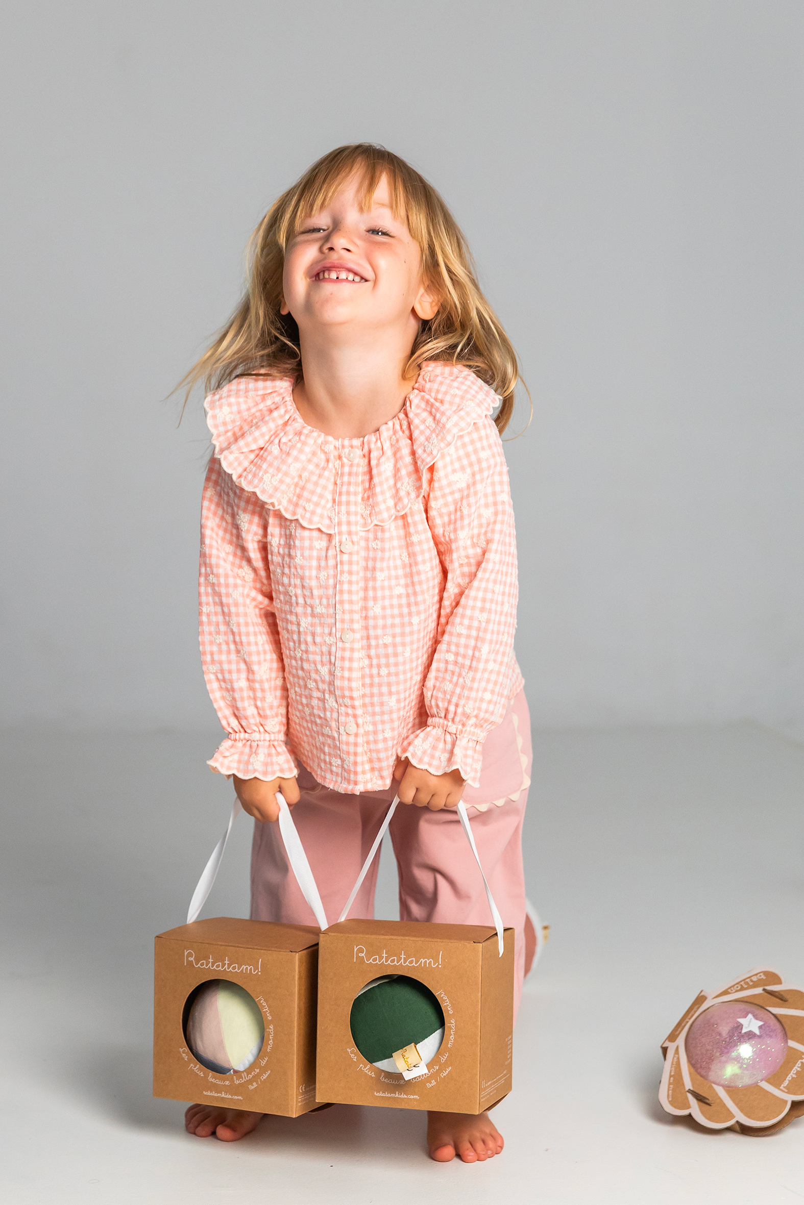 BALLON TISSU BEBE ENFANTS RATATAM