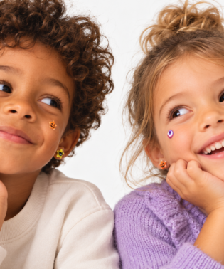 BOUCLE D'OREILLES AUTOCOLLANTS HALLOWEEN