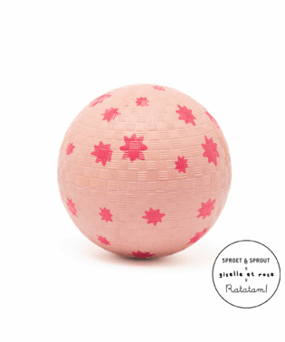 Petit Ballon Red sky 12 cm - corail