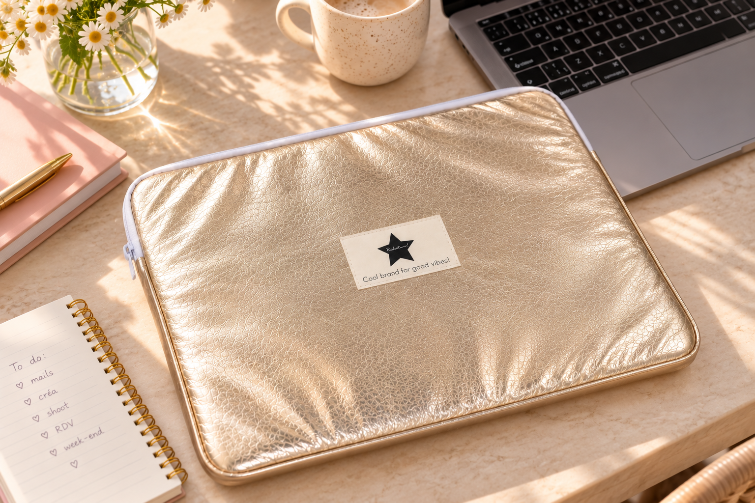 PHOTO LIFESTYLE POCHETTE ORDI NOVA DORE ORDINATEUR NOVA DORE RATATAM
