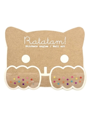 STICKERS ONGLES ETOILES RATATAM ONGLES ENFANTS