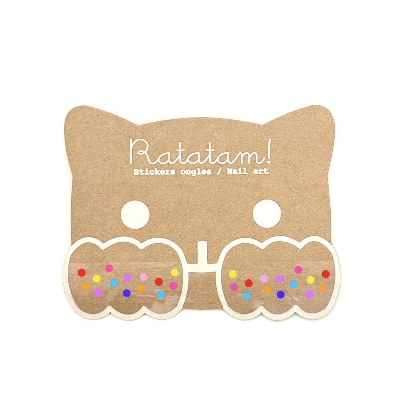 STICKERS ONGLES POIS ENFANTS RATATAM