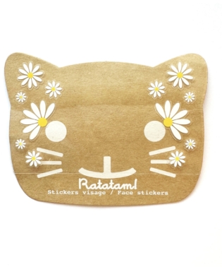 STICKERS VOSAGE FLEURS DAISY