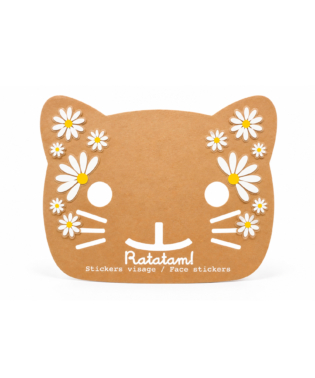 STICKERS VISAGE DAISY POUR ENFANTS RATATAM