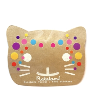 STICKERS VISAGE ENFANT POIS RATATAM