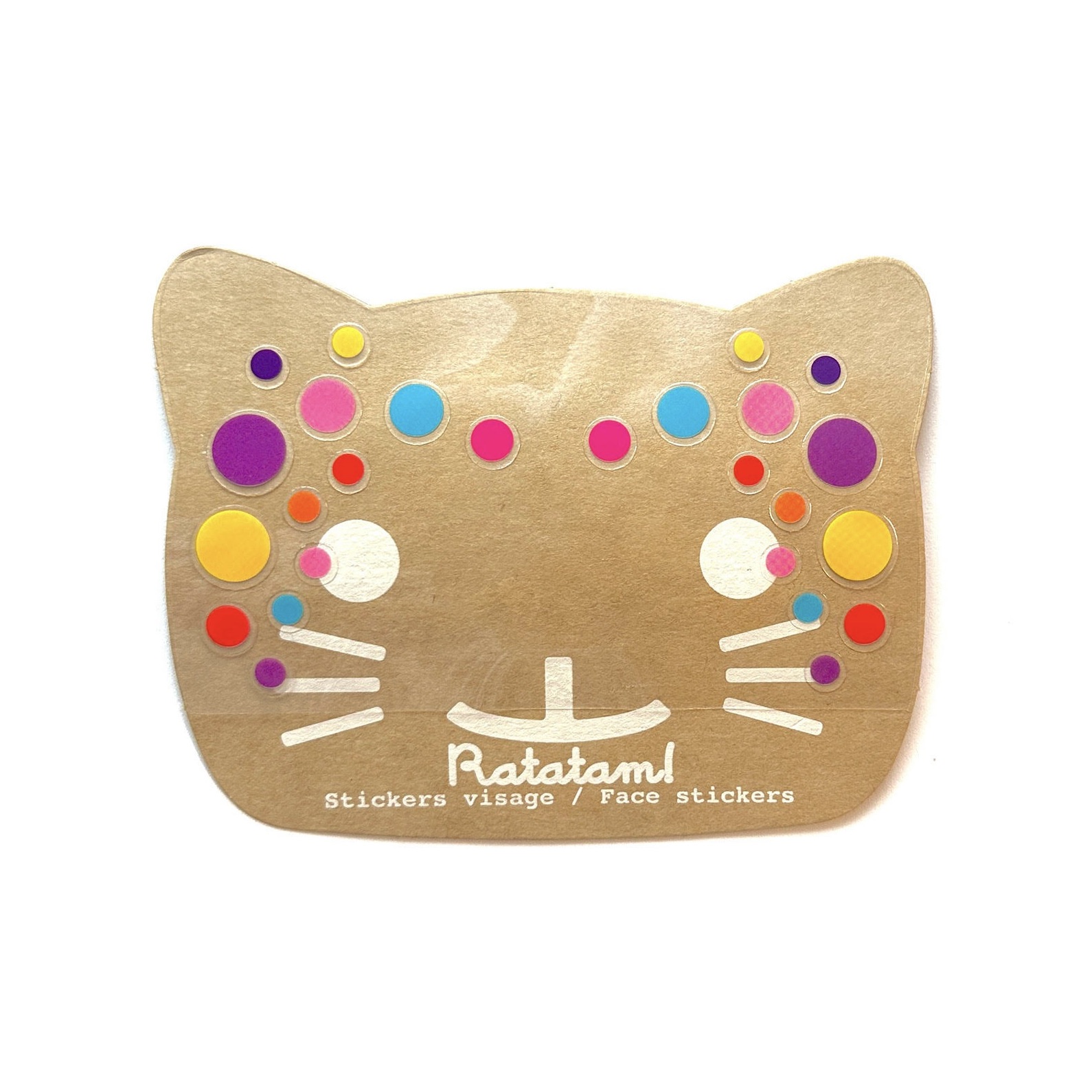 STICKERS VISAGE ENFANT POIS RATATAM