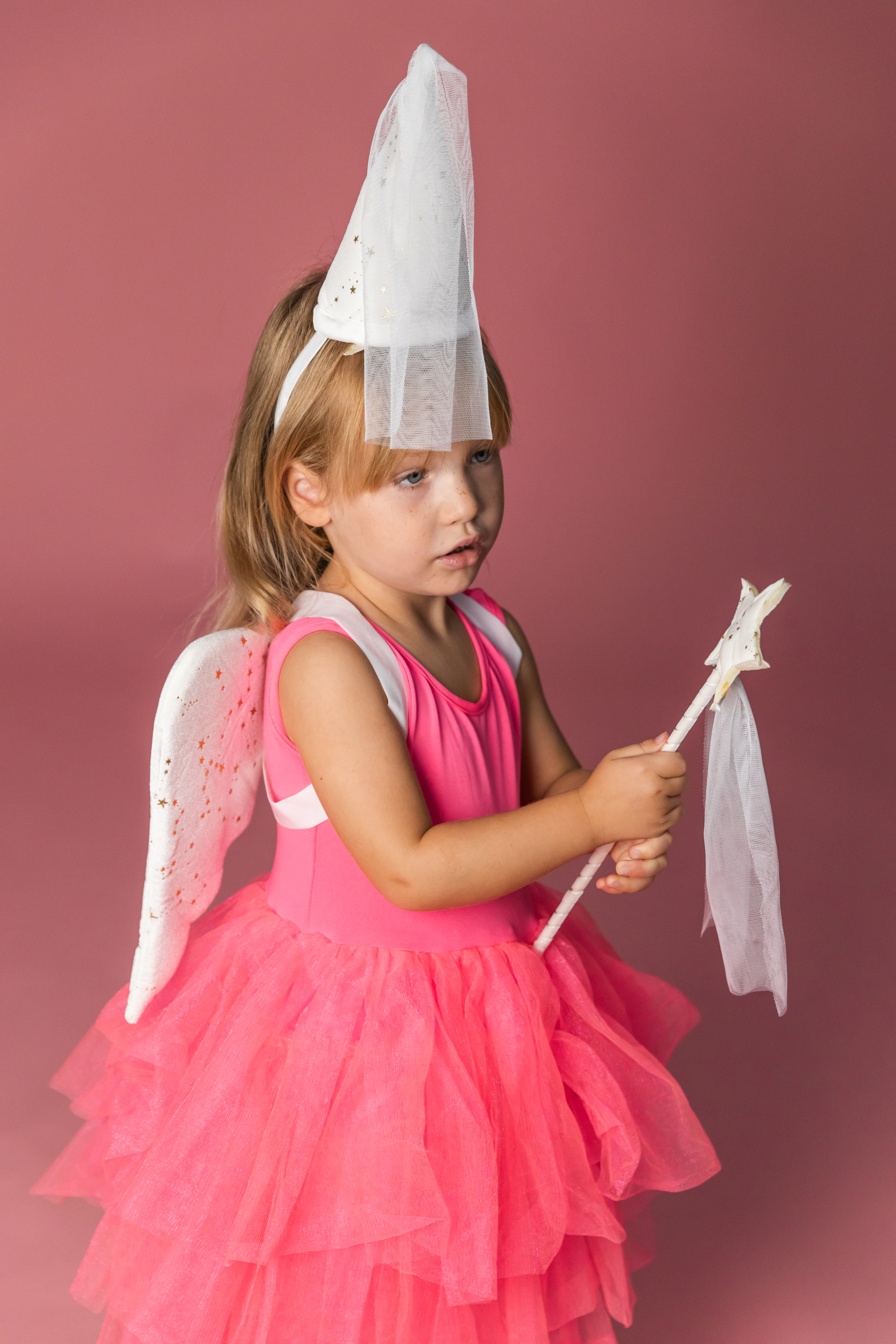 SET DEGUISEMENT FAIRY AILES D'ANGE CHAPEAU ET BAGUETTE ETOILE FEE DEGUISEMENT POUR ENFANT RATATAM