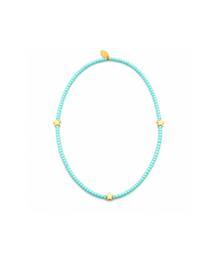 COLLIER ELASTIQUE ETOILES BLEU RATATAM
