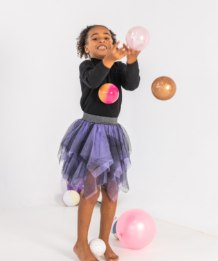 SM-C020 JUPE MALEFIQUE VIOLETTE DEGUISEMENT ENFANT HALLOWEEN RATATAM