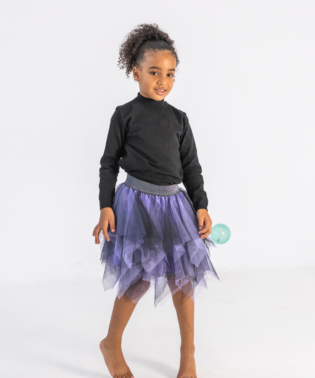 SM-C020 JUPE MALEFIQUE VIOLETTE DEGUISEMENT ENFANT HALLOWEEN RATATAM