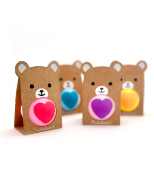 BALLES REBONDISSANTES OURSON POUR ENFANTS JOUETS RATATAM