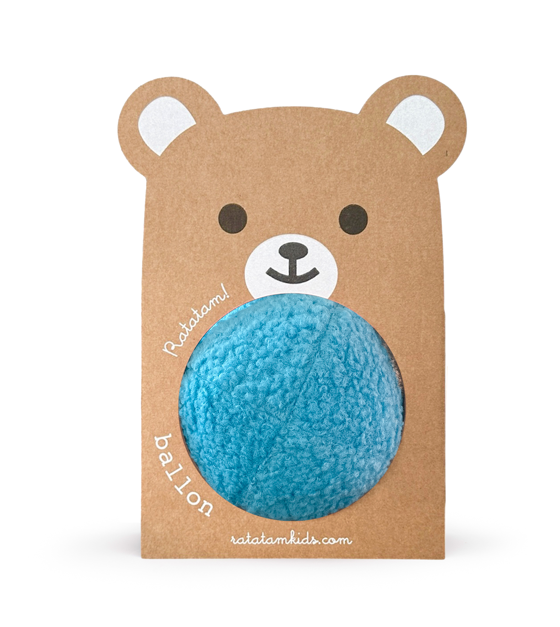BALLON PELUCHE BLEU OURSON RATATAM JOUETS ENFANTS
