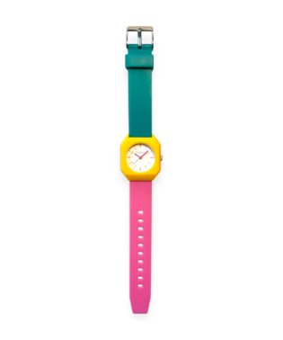 MONTRE ENFANT ROSE ET VERT RATATAM BIJOUX ENFANTS JOUETS DEGUISEMENTS