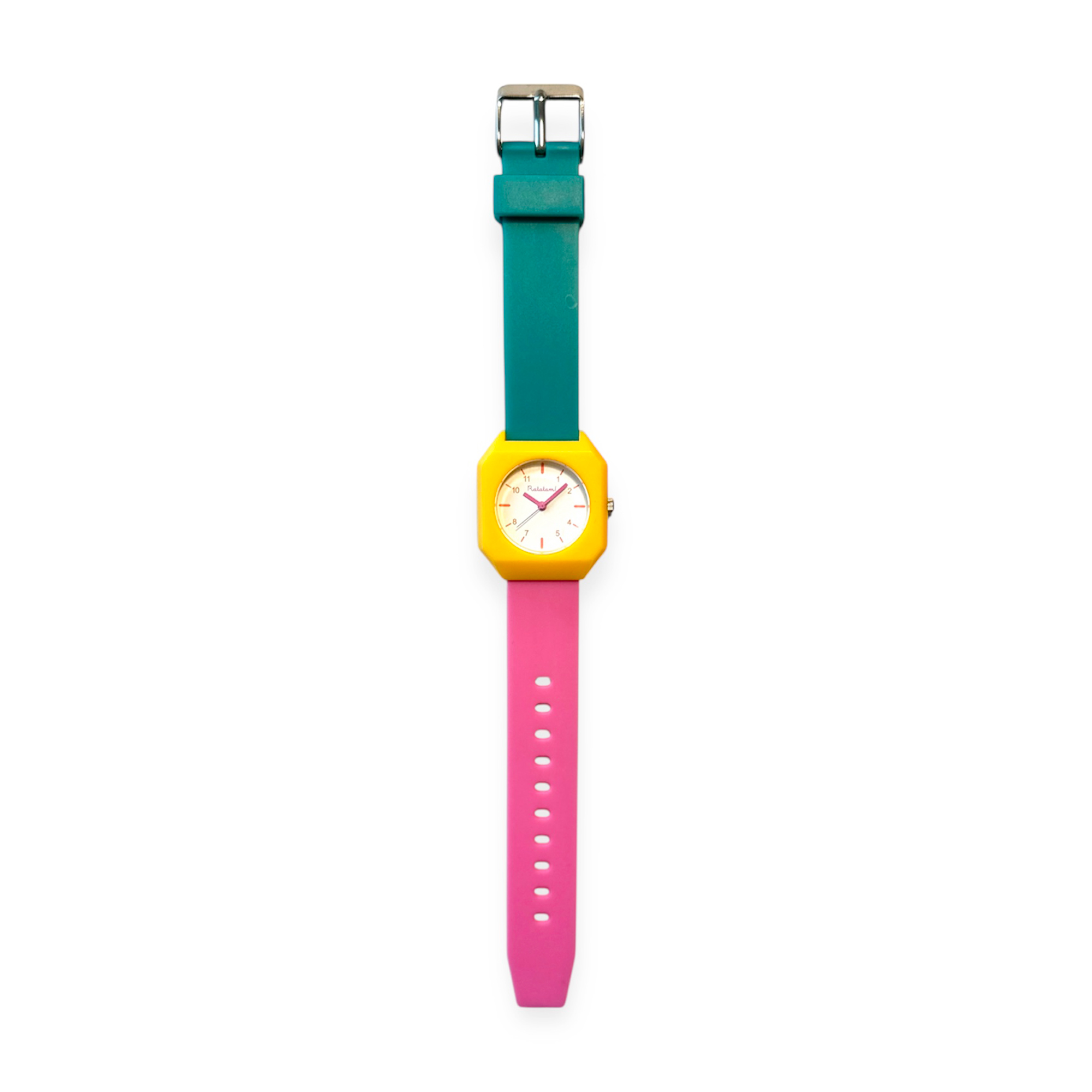 MONTRE ENFANT ROSE ET VERT RATATAM BIJOUX ENFANTS JOUETS DEGUISEMENTS