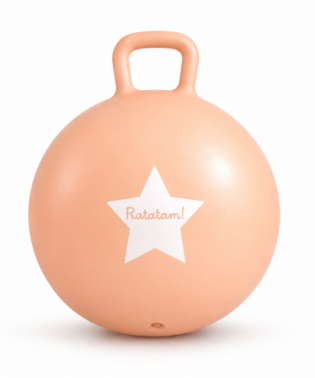 BALLON SAUTEUR UNI PECHE POUR ENFANTS