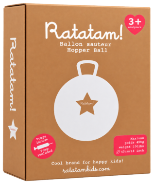 EMBALLAGE CARTON BALLON SAUTEUR UNI BSP-001 BSP-002