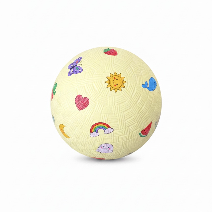 BALLON FUNKY MIS MOTIF 12 CM JOUETS BALLES RATATAM