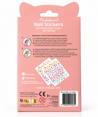 STICKERS ONGLES FLEURS