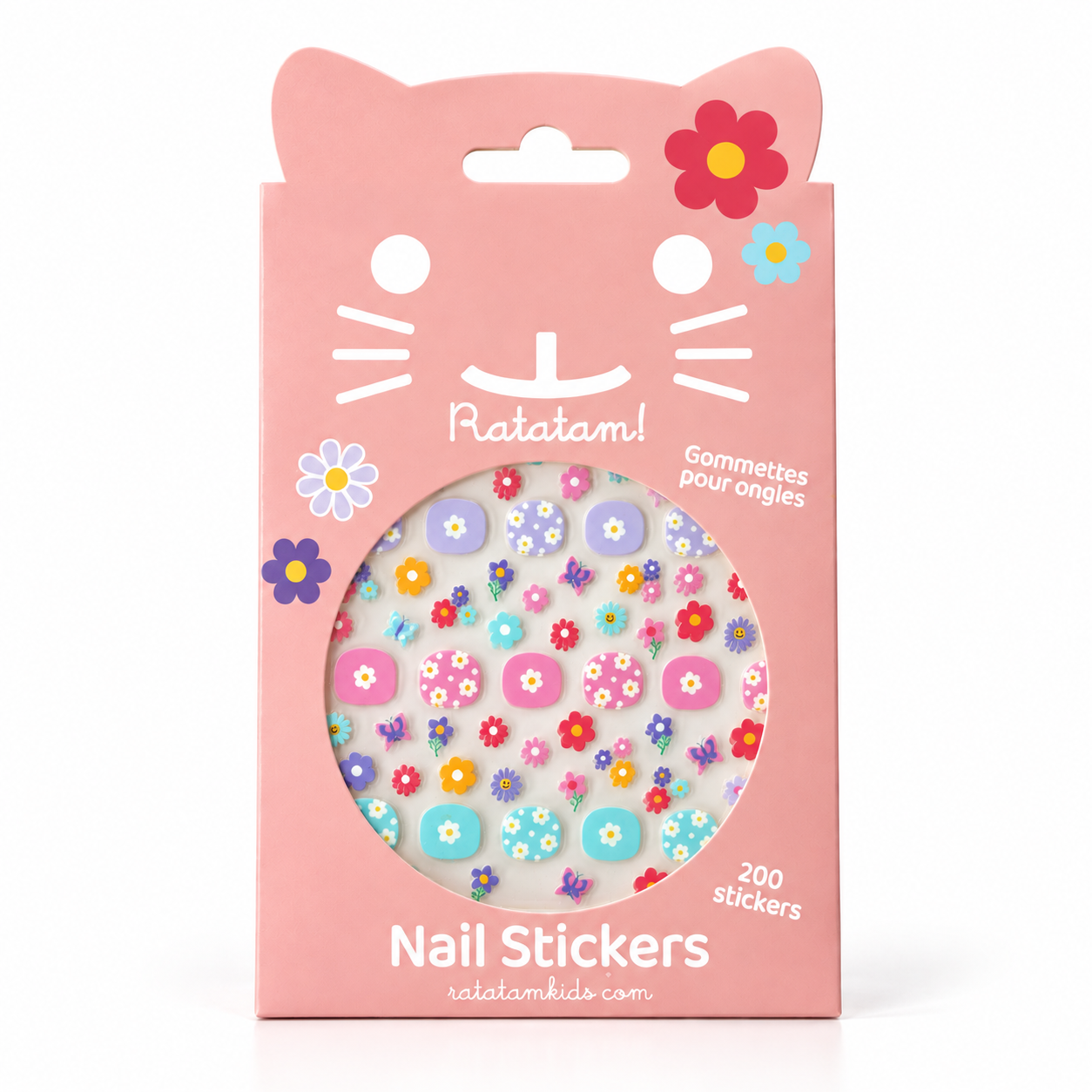 STICKERS D ONGLES FLOWERS STICKERS ONGLES FLEURS