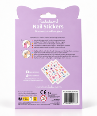 STICKERS ONGLES SIRENE