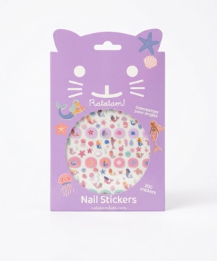 STICKERS D'ONGLES SIRENE POUR ENFANTS DEGUISEMENT JOUET RATATAM