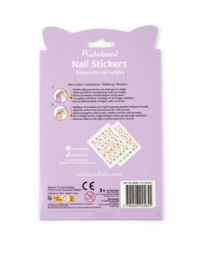 STICKERS D'ONGLES SIRENE POUR ENFANTS DEGUISEMENT JOUET RATATAM