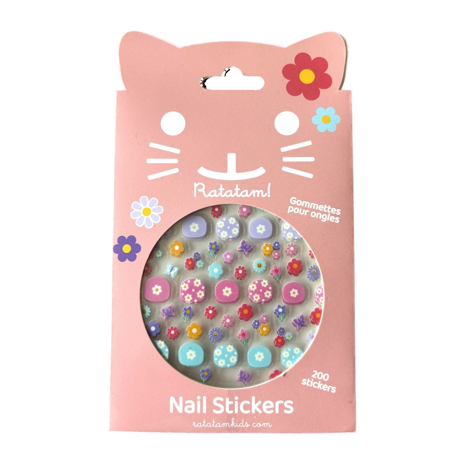 ratatam-nail-stickers-fleurs-recto STICKERS ONGLES FLEURS RATATAM ENFANTS