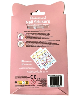 STICKERS ONGLES FLEURS RATATAM ENFANTSSTICKERS ONGLES FLEURS RATATAM ENFANTS